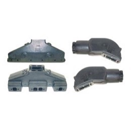 Manifolder & 4" afgangskn� Komplets�t Volvo V8 (1977-93)