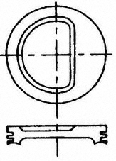 Stempel Mercruiser GM R6 4,1 (250")