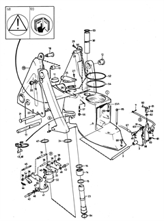 Volvo Penta SP mellem hus